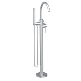 Monomando baño-ducha a suelo TUBE cromo - 40558 1