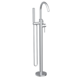 Monomando baño-ducha a suelo TUBE cromo - 40558 1