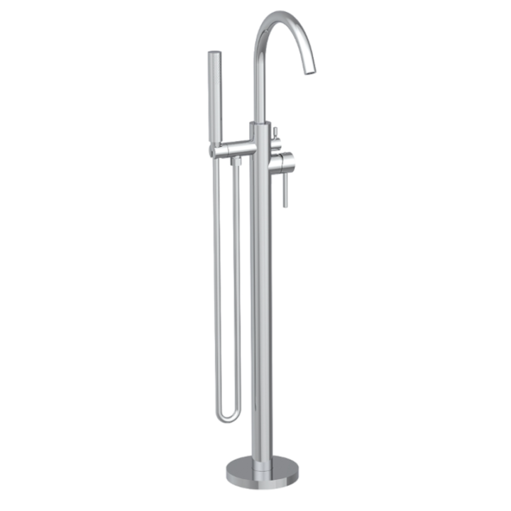 Monomando baño-ducha a suelo TUBE cromo - 40558 1
