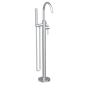 Monomando baño-ducha a suelo TUBE cromo - 40558