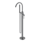 Monomando baño-ducha a suelo TUBE cromo negro - 40558/BC