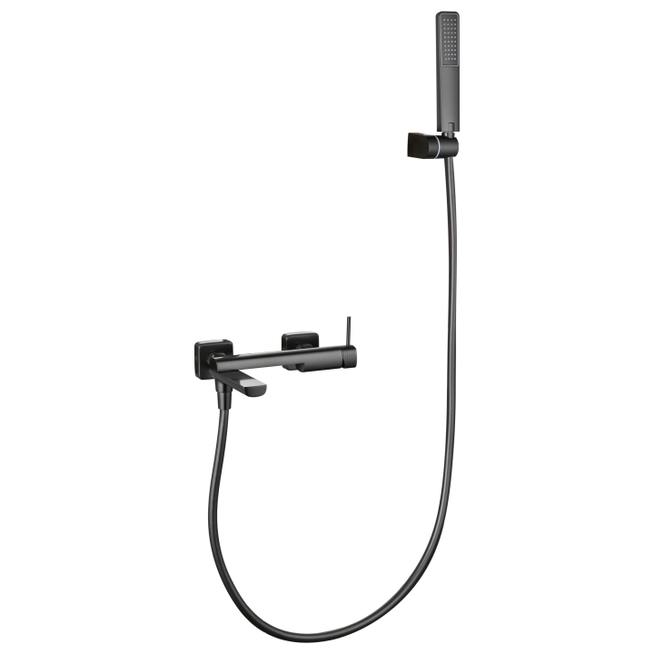 Monomando baño-ducha FIRENZE black gun metal - BDF065-4BGM 1
