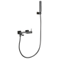 Monomando baño-ducha FIRENZE black gun metal - BDF065-4BGM