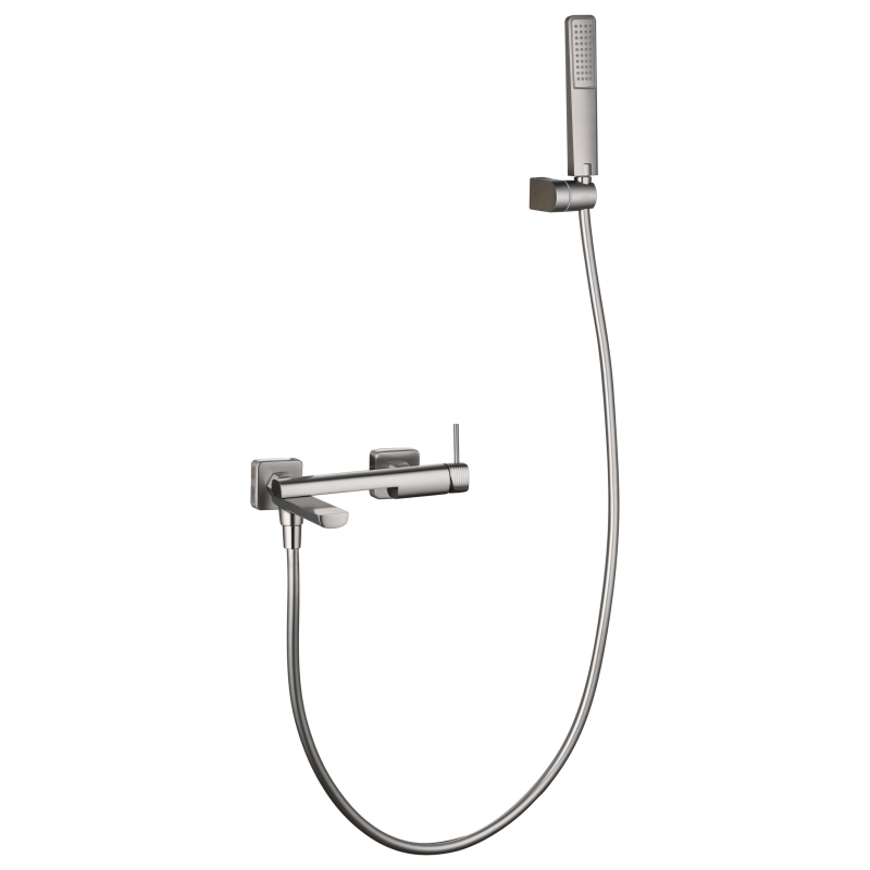 Monomando baño-ducha FIRENZE niquel cepillado - BDF065-4NQ