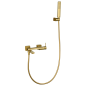 Monomando baño-ducha FIRENZE oro cepillado - BDF065-4OC