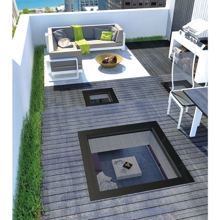 Ventana transitable FAKRO DXW 5