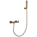 Monomando ducha FIRENZE oro rosa cepillado - BDF065-5ORC 1