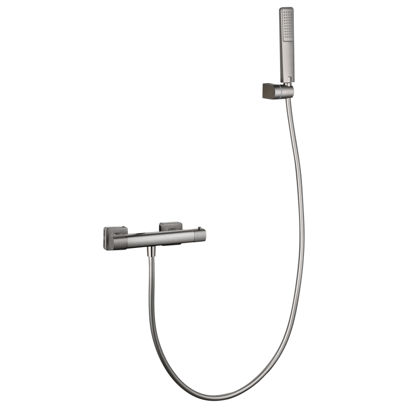 Termostático ducha FIRENZE niquel cepillado - BTF065-5NQ