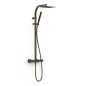 Conjunto termostático ducha OVER-WALL negro bronce - 19039306KMB