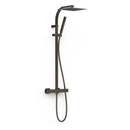 Conjunto termostático ducha OVER-WALL negro bronce - 19039308KMB 1