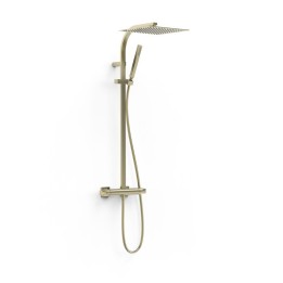 Conjunto termostático ducha OVER-WALL cava dorado - 19039305CA 1