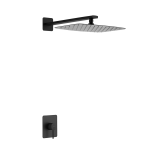 Kit monomando ducha empotrado 1-vía FIRENZE negro mate - SRF065/NG 1