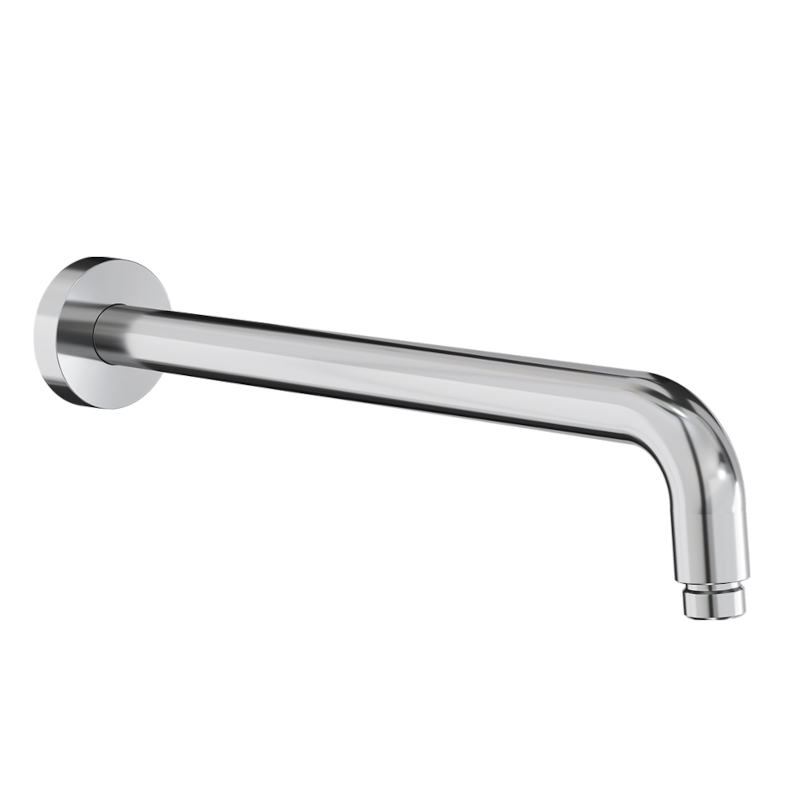 Brazo pared TUBE redondo 34 cm cromo - 4013