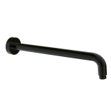Brazo pared TUBE redondo 34 cm negro mate - 4013/N 1