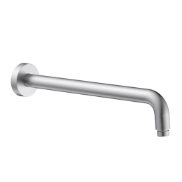 Brazo pared TUBE redondo 34 cm niquel cepillado - 4013/NQ 1
