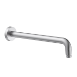 Brazo pared TUBE redondo 34 cm niquel cepillado - 4013/NQ 1