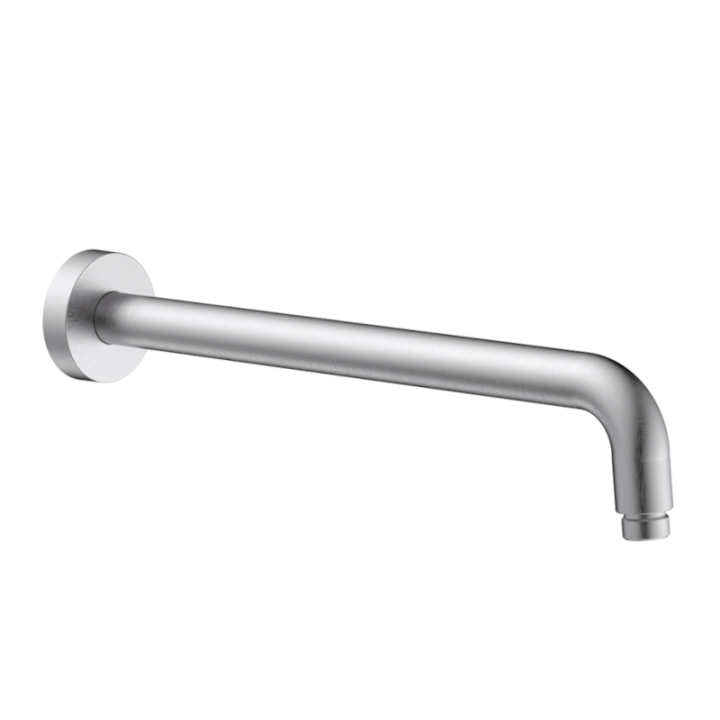 Brazo pared TUBE redondo 34 cm niquel cepillado - 4013/NQ 1