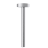 Brazo techo TUBE redondo 20 cm niquel cepillado - 4096/NQ 1