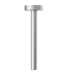 Brazo techo TUBE redondo 20 cm niquel cepillado - 4096/NQ - Feliu Boet