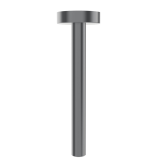 Brazo techo TUBE redondo 20 cm negro cromo - 4096/BC 1