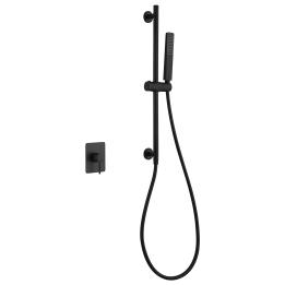 Kit monomando ducha empotrado 1-vía FIRENZE negro mate - SMF065/NG 1