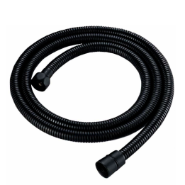 Flexo ducha TUBE 1,70 m. negro mate - 4033/N 1