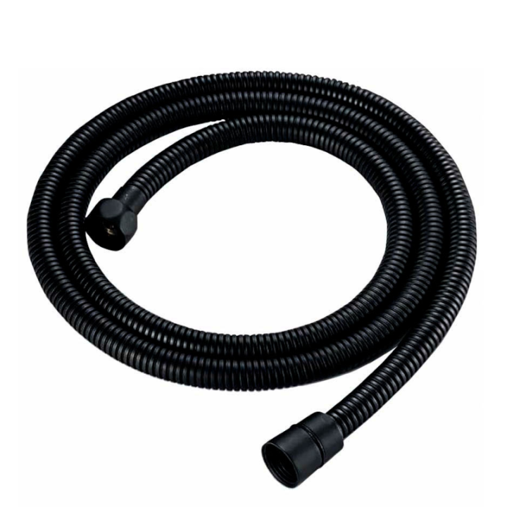 Flexo ducha TUBE 1,70 m. negro mate - 4033/N 1