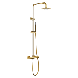 Conjunto monomando ducha BLESS oro cepillado - BDB063/OC 1