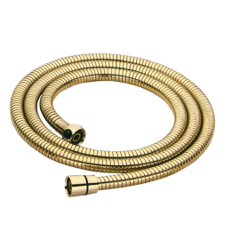 Flexo ducha TUBE 1,70 m. oro cepillado - 4033/G 1