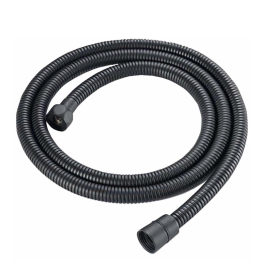 Flexo ducha TUBE 1,70 m. negro cromo - 4033/BC 1