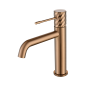 Monomando lavabo BLESS oro rosa cepillado - BDB063-1ORC