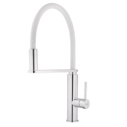 Monomando fregadero caño extraible TUBE blanco - 82693/B 1