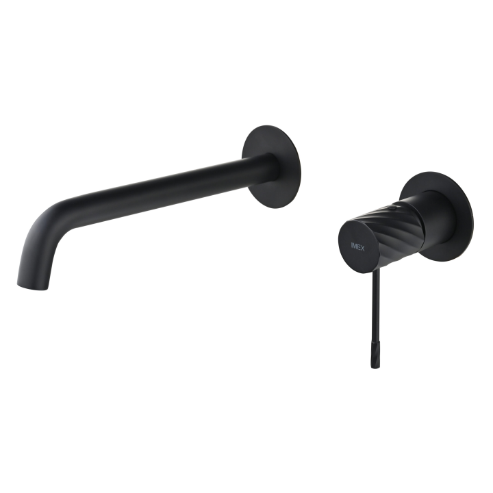 Monomando lavabo empotrado BLESS negro mate - GLB063/NG 1