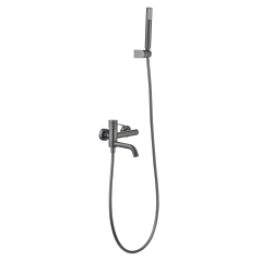 Monomando baño-ducha BLESS black gun metal - BDB063-4BGM - Imex