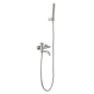 Monomando baño-ducha BLESS niquel cepillado - BDB063-4NQ