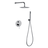 Kit monomando ducha empotrado 2-vías BLESS cromo - GPB063 1