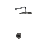 Kit monomando ducha empotrado 1-vía BLESS black gun metal - SRB063/BGM 1