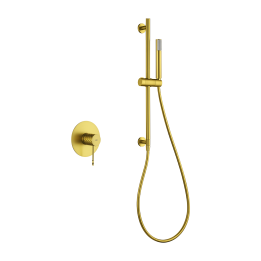 Kit monomando ducha empotrado 1-vía BLESS oro cepillado - SMB063/OC 1