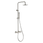 Conjunto monomando ducha GENOVA niquel cepillado - BDG053/NQ