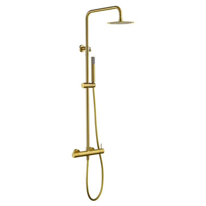 Conjunto monomando ducha GENOVA oro cepillado - BDG053/OC 1