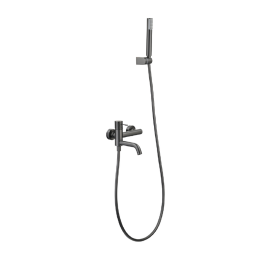 Monomando baño-ducha GENOVA black gun metal - BDG053-4/BGM 1