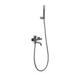 Monomando baño-ducha GENOVA black gun metal - BDG053-4/BGM 1