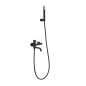 Monomando baño-ducha GENOVA negro mate - BDG053-4/NG