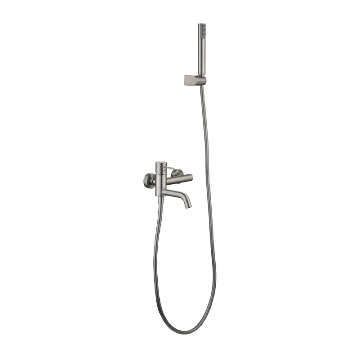 Monomando baño-ducha GENOVA niquel cepillado - BDG053-4/NQ 1