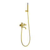 Monomando baño-ducha GENOVA oro cepillado - BDG053-4/OC 1
