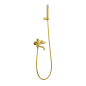 Monomando baño-ducha GENOVA oro cepillado - BDG053-4/OC