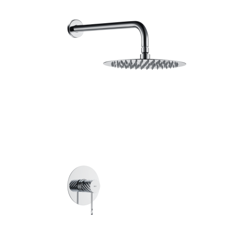 Kit monomando ducha empotrado 1-vía GENOVA cromo - SRG053 - Imex