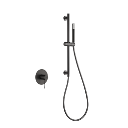 Kit monomando ducha empotrado 1-vía GENOVA black gun metal - SMG053/BGM 1
