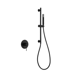 Kit monomando ducha empotrado 1-vía GENOVA negro mate - SMG053/NG 1