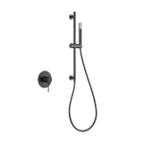 Kit monomando ducha empotrado 1-vía LINE black gun metal - SMD038/BGM 1
